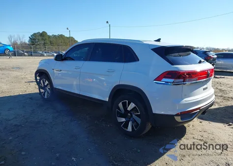 2024 Volkswagen Atlas Cross Sport 2.0T Se W/Technology from USA, damaged, VIN 1V2WE2CA4RC247382